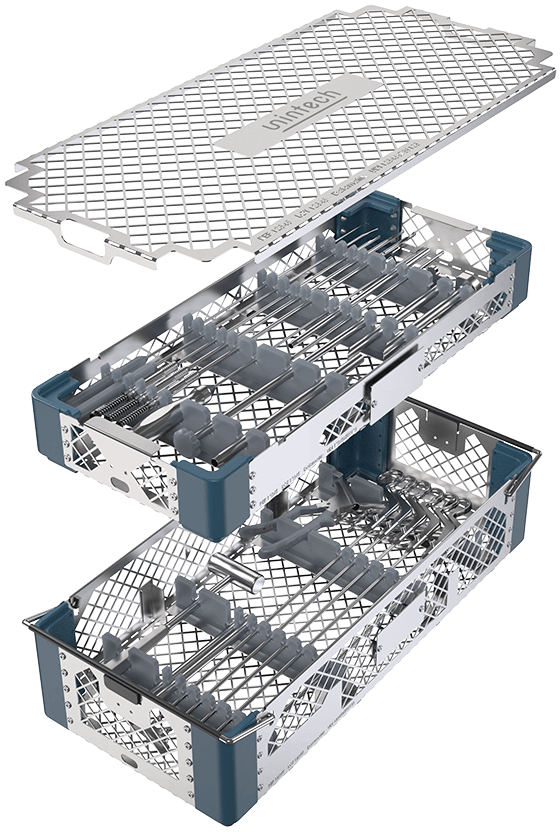 Instrument double tray